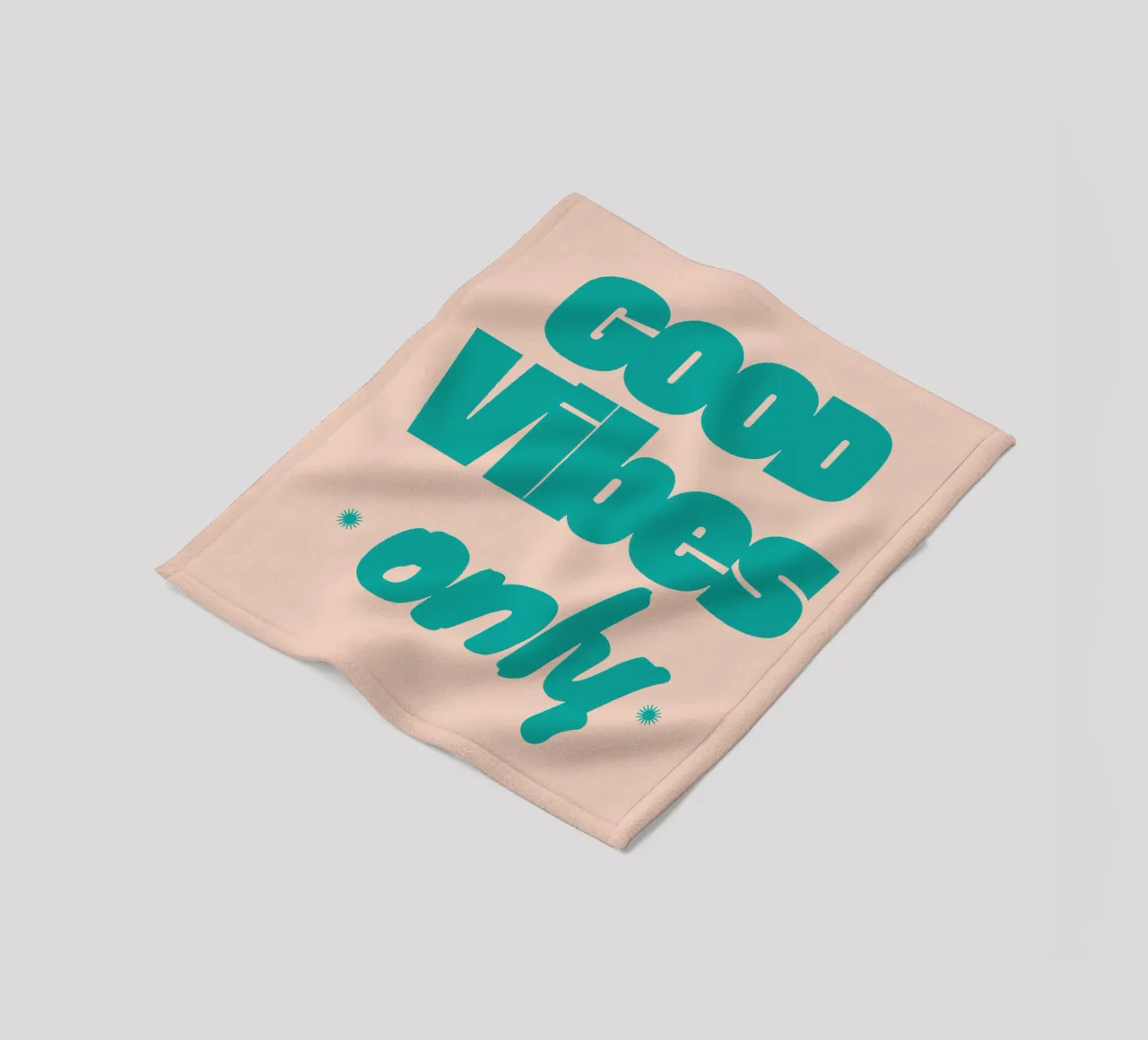 Solo Good Vibes coperta in pile da Gunawan Rb
