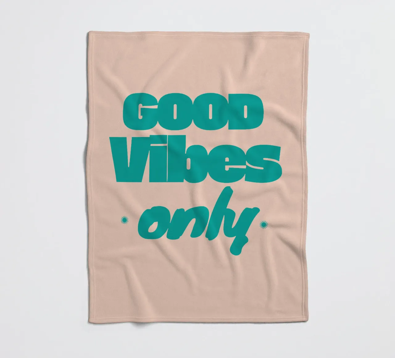 Solo Good Vibes coperta in pile da Gunawan Rb