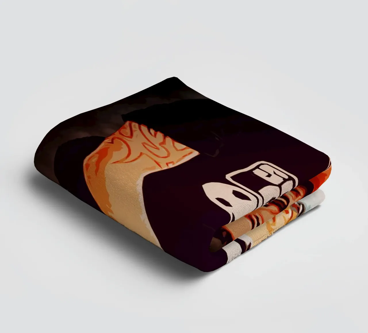 Story of Dave Ghrol towel by neonartroom