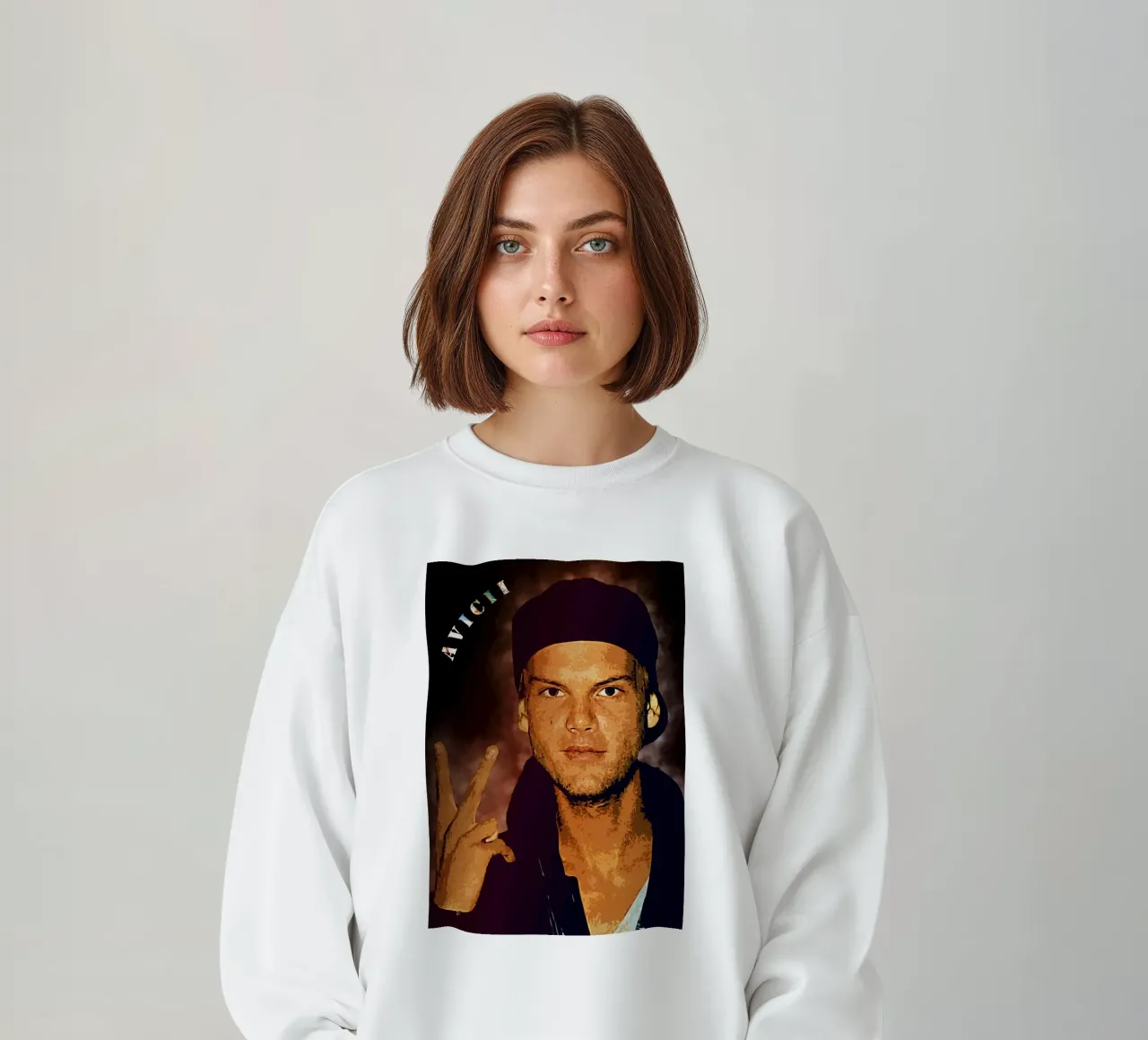 Avicii felpa da neonartroom