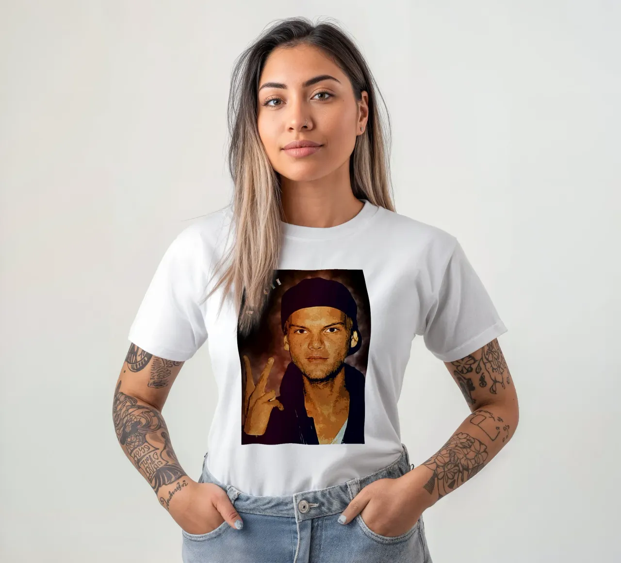 Avicii t-shirt da neonartroom