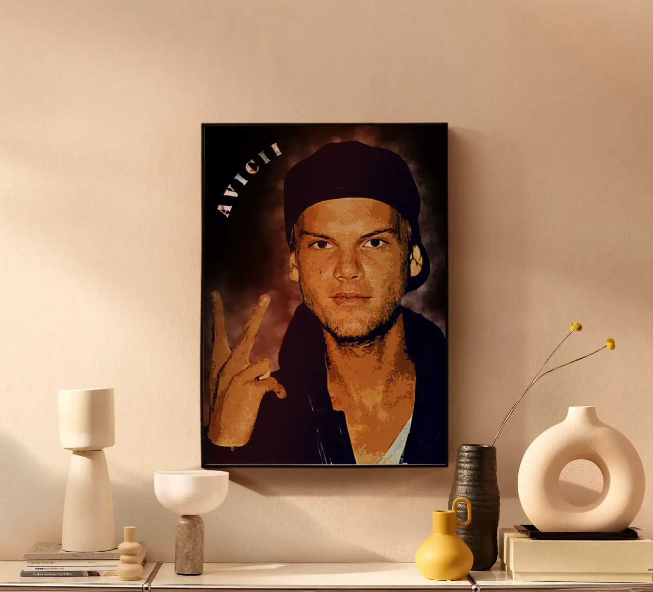 Avicii alluminio dibond da neonartroom