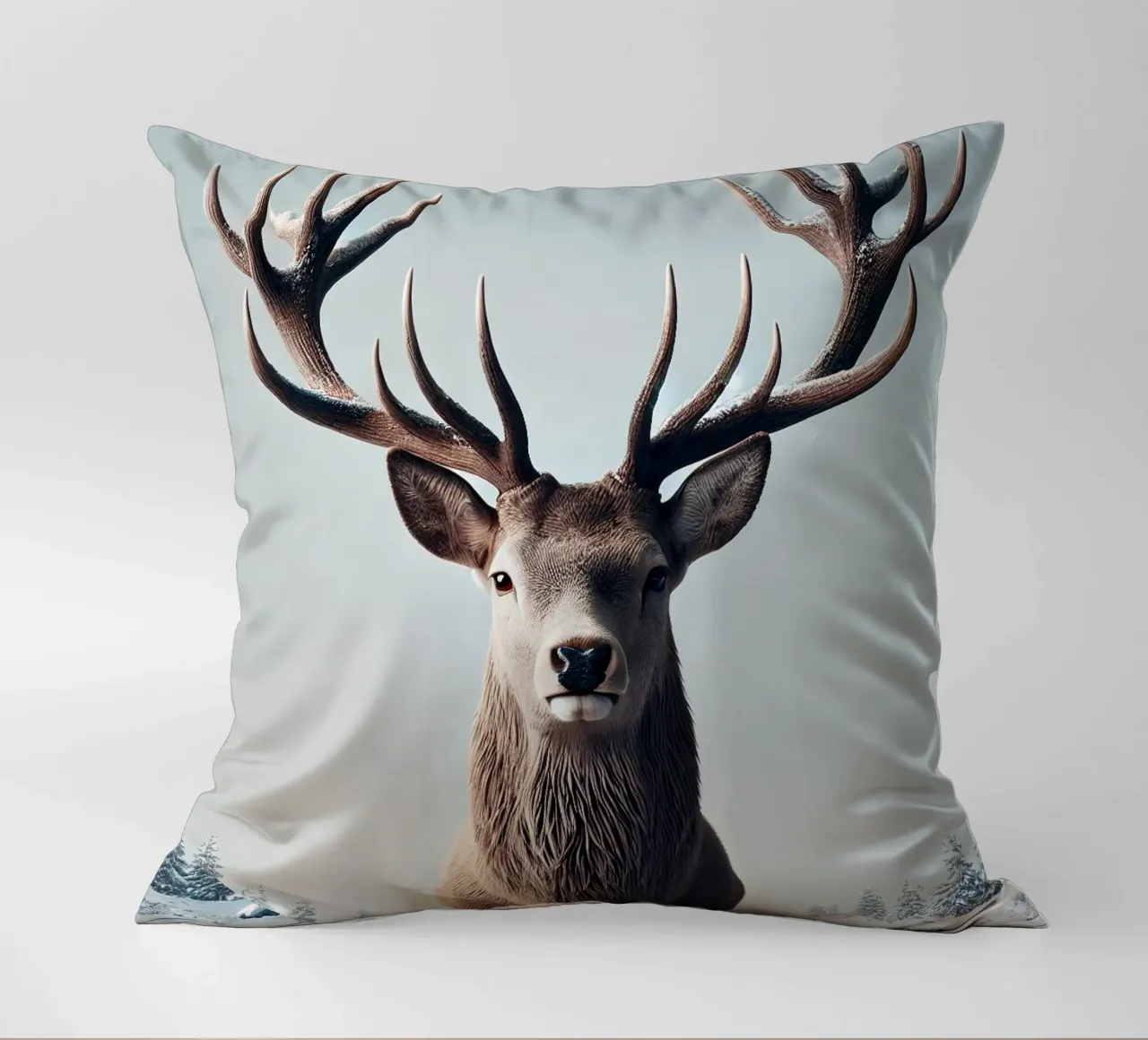 Cervo maestoso cuscino da Christmas Shop