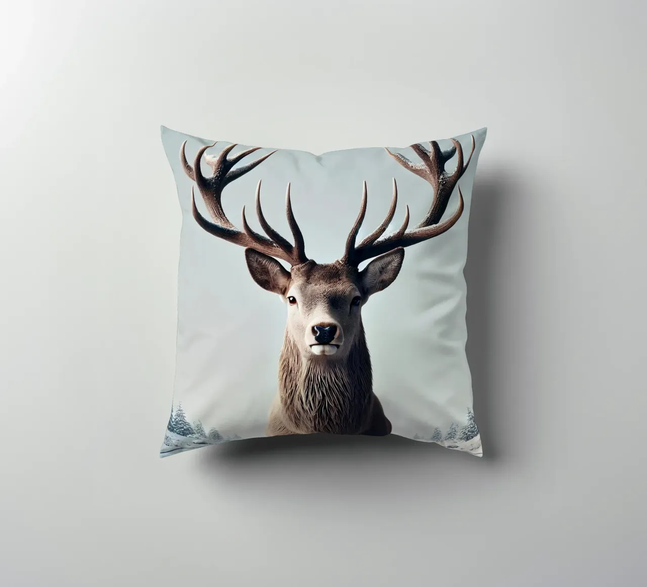 Cervo maestoso cuscino da Christmas Shop