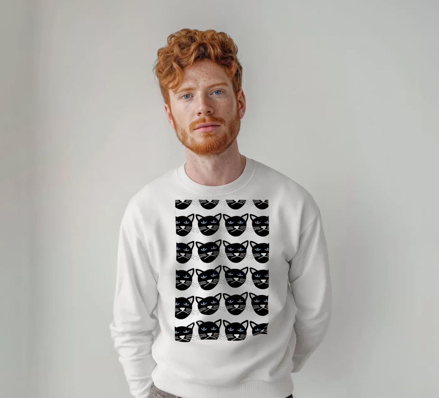 Grumpy Cat sweatshirt by Vasare Nar