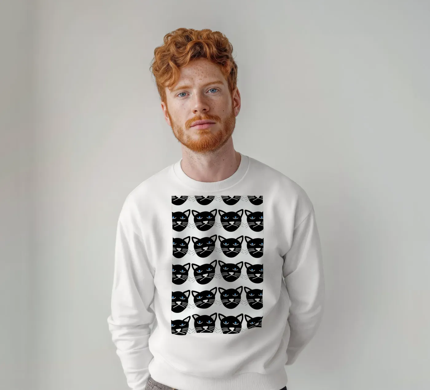 Grumpy Cat sweatshirt by Vasare Nar