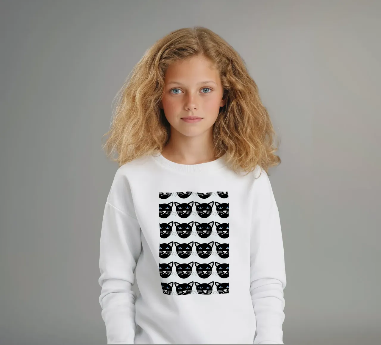 Grumpy Cat Kinder Sweatshirt von Vasare Nar