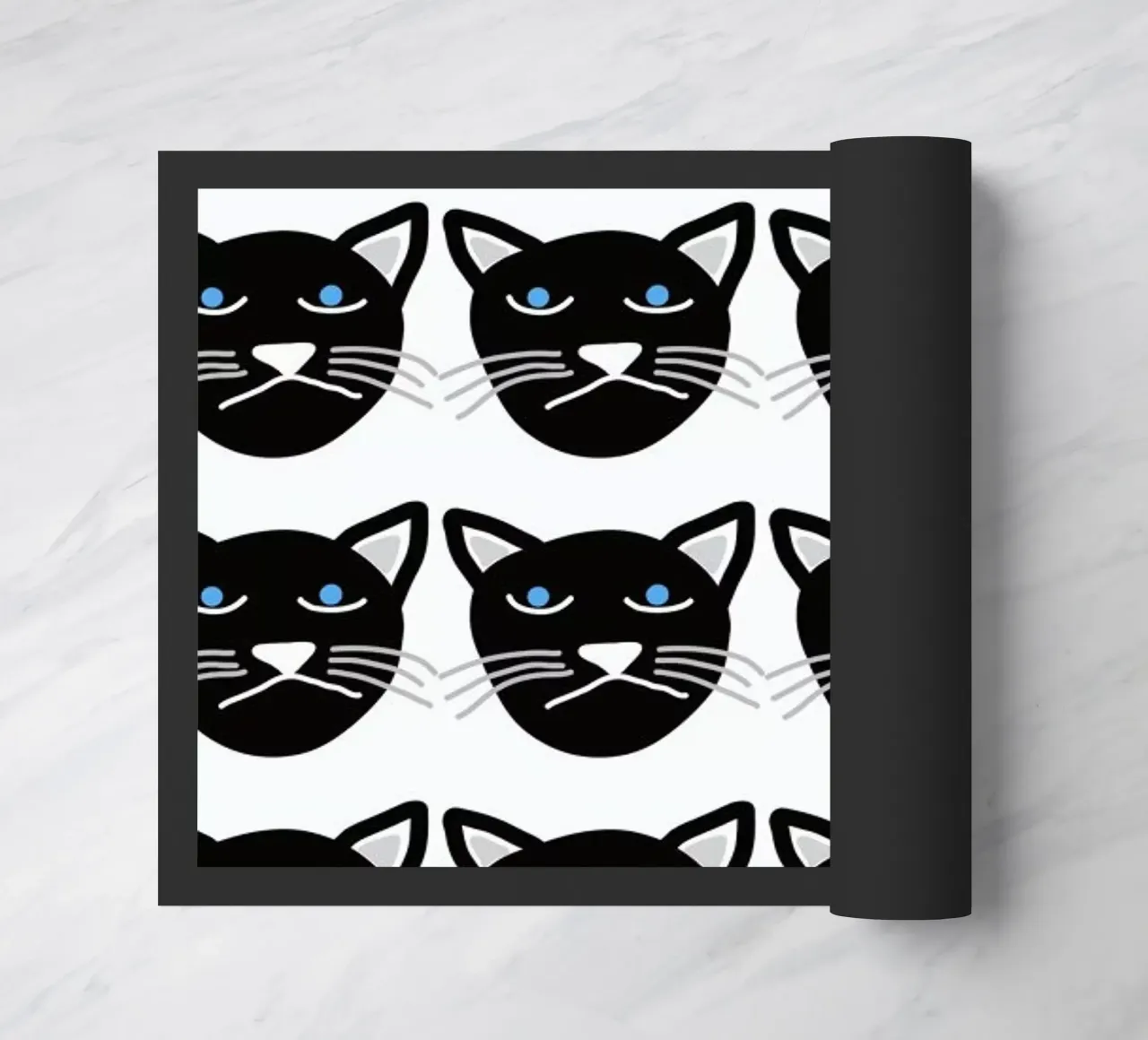 Grumpy Cat paillasson de Vasare Nar