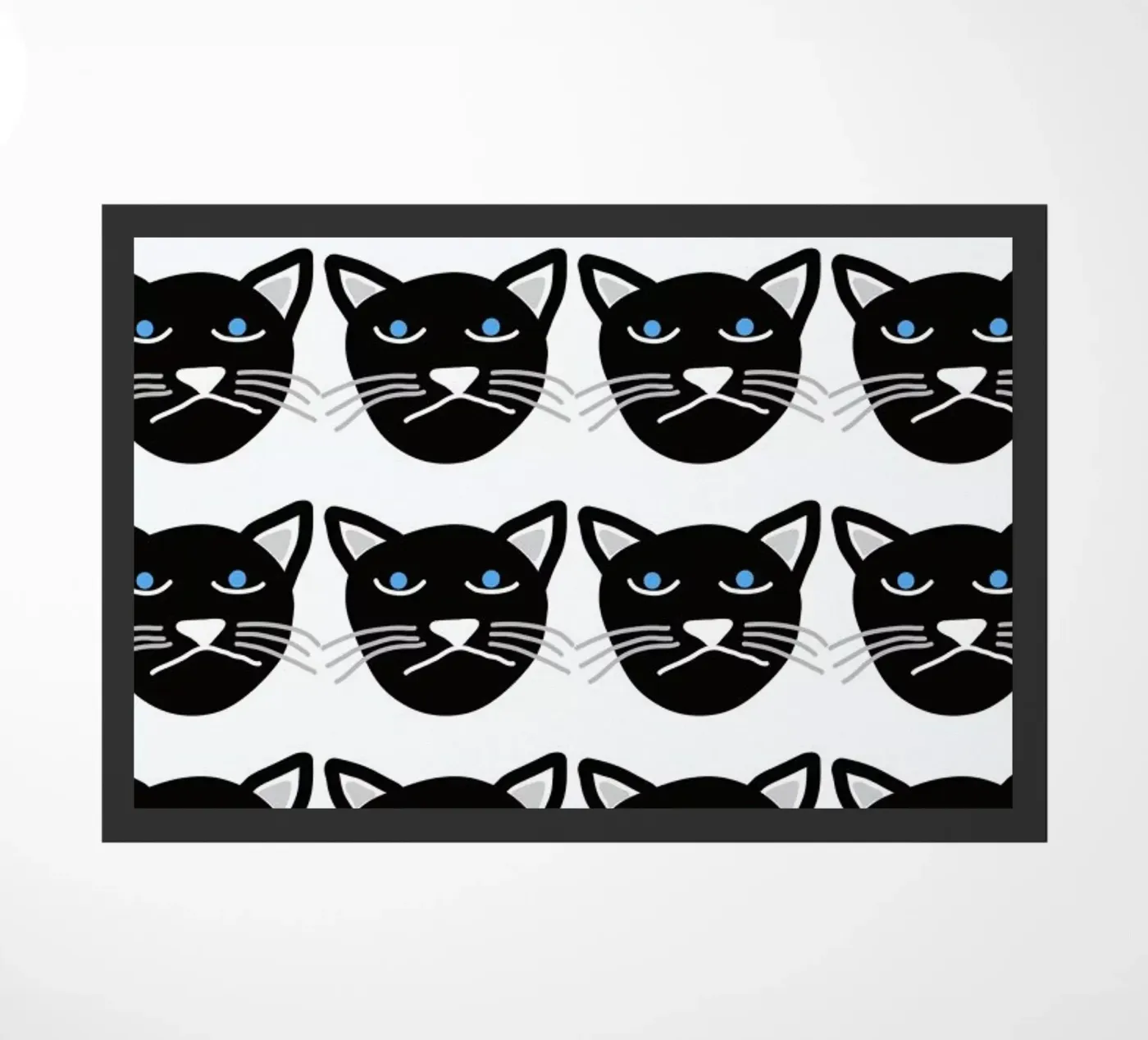 Grumpy Cat Fußmatte von Vasare Nar
