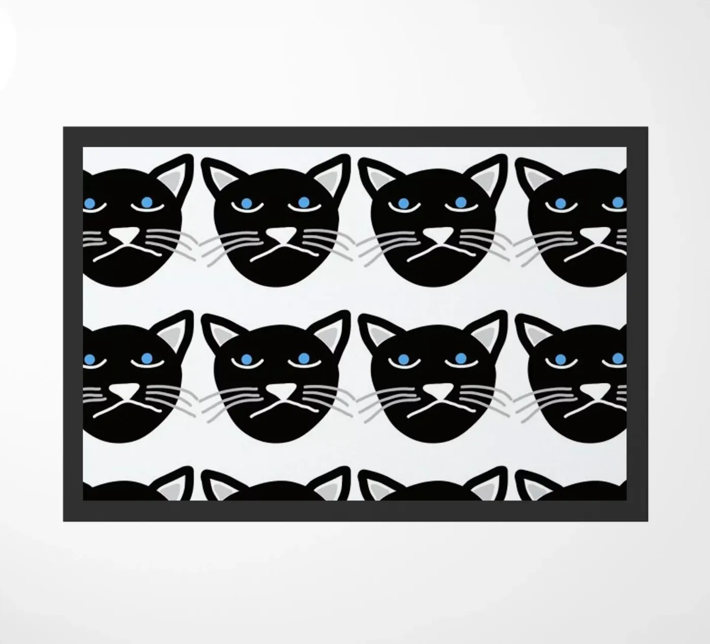 Grumpy Cat deurmat van Vasare Nar