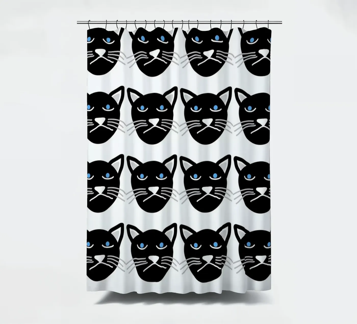 Grumpy Cat Duschvorhang von Vasare Nar