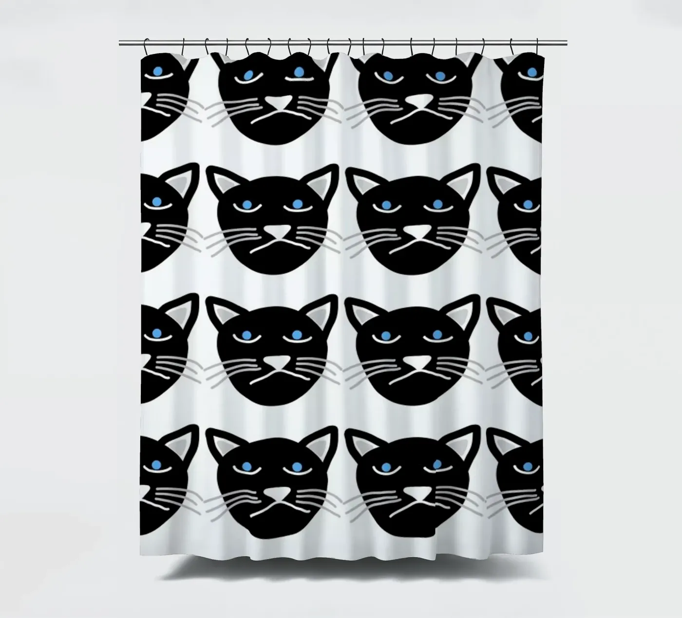 Grumpy Cat Duschvorhang von Vasare Nar
