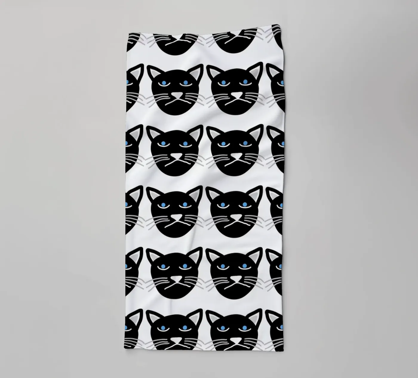 Grumpy Cat badhanddoek van Vasare Nar
