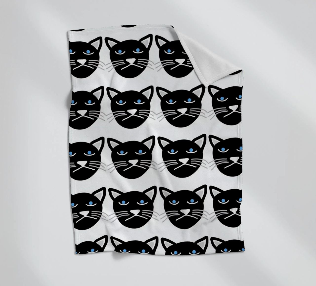 Grumpy Cat coperta in pile da Vasare Nar
