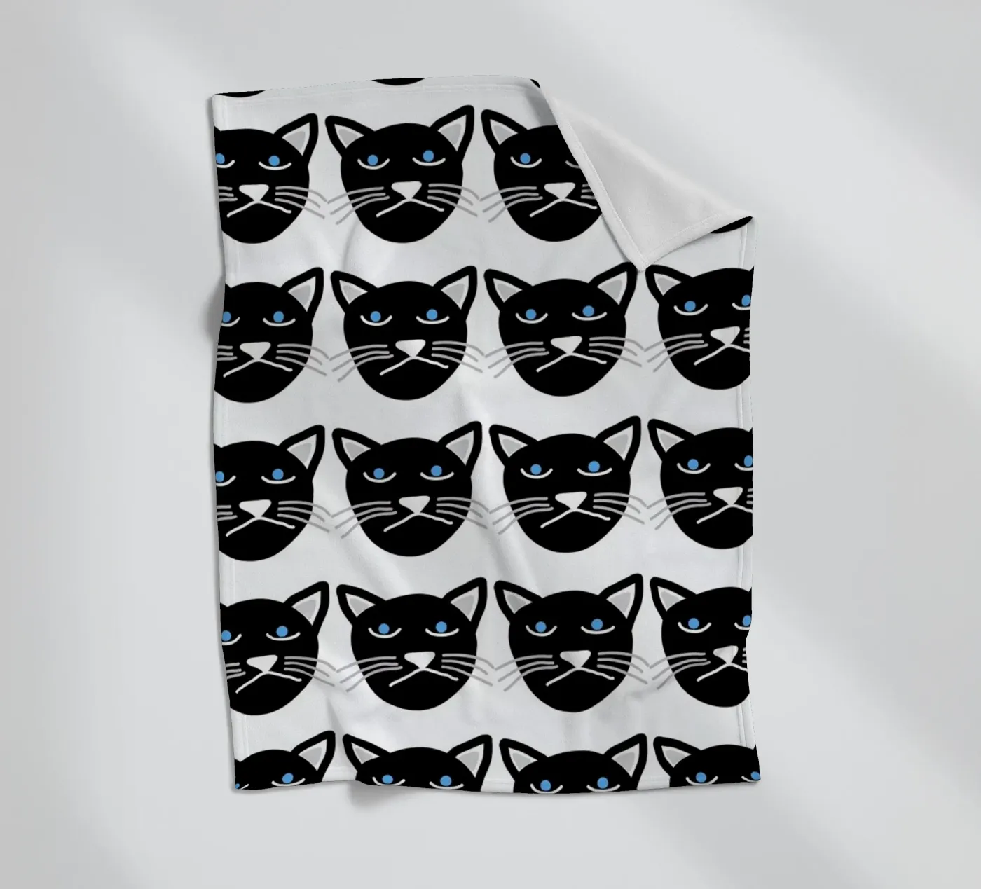 Grumpy Cat Fleecedecke von Vasare Nar