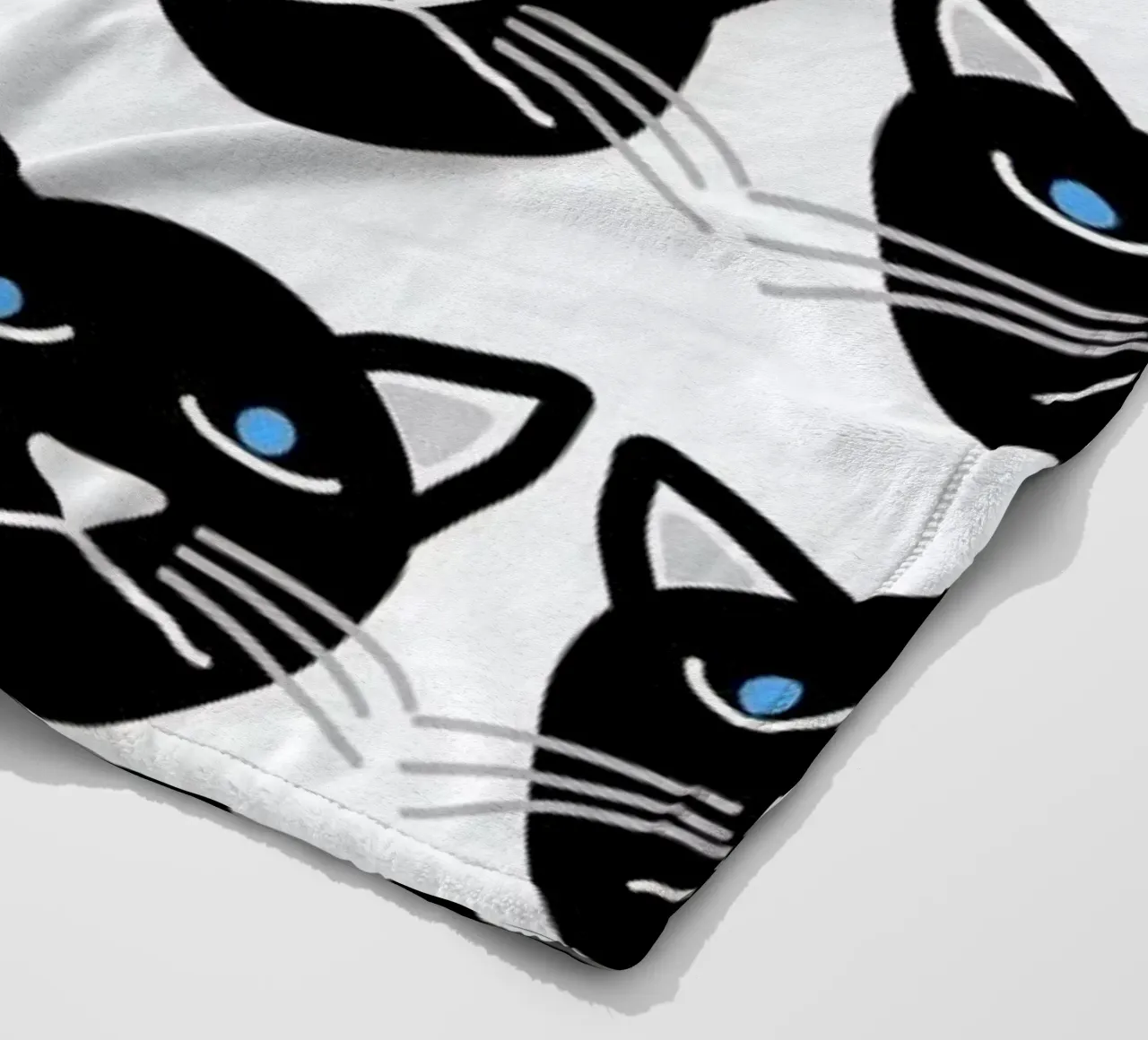 Grumpy Cat coperta in pile da Vasare Nar