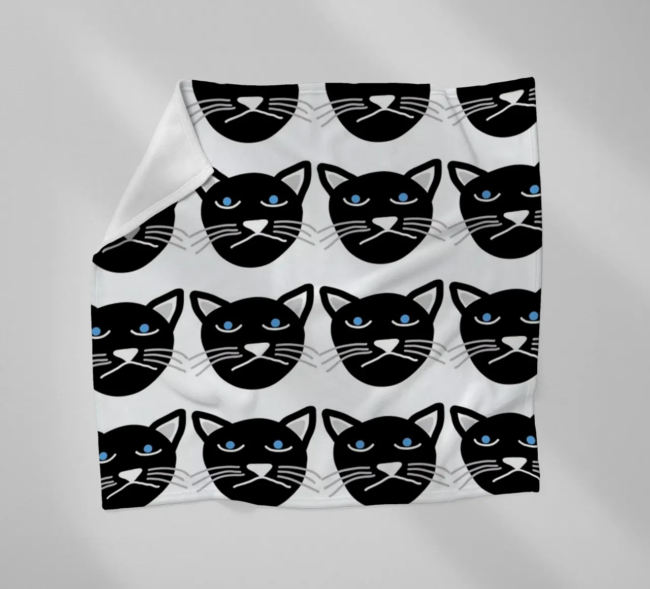 Grumpy Cat fleecedeken van Vasare Nar