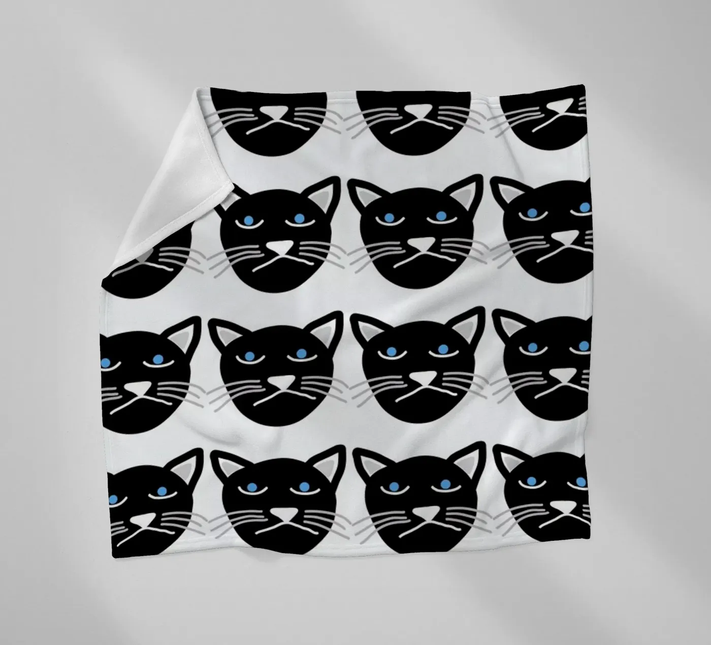 Grumpy Cat Fleecedecke von Vasare Nar