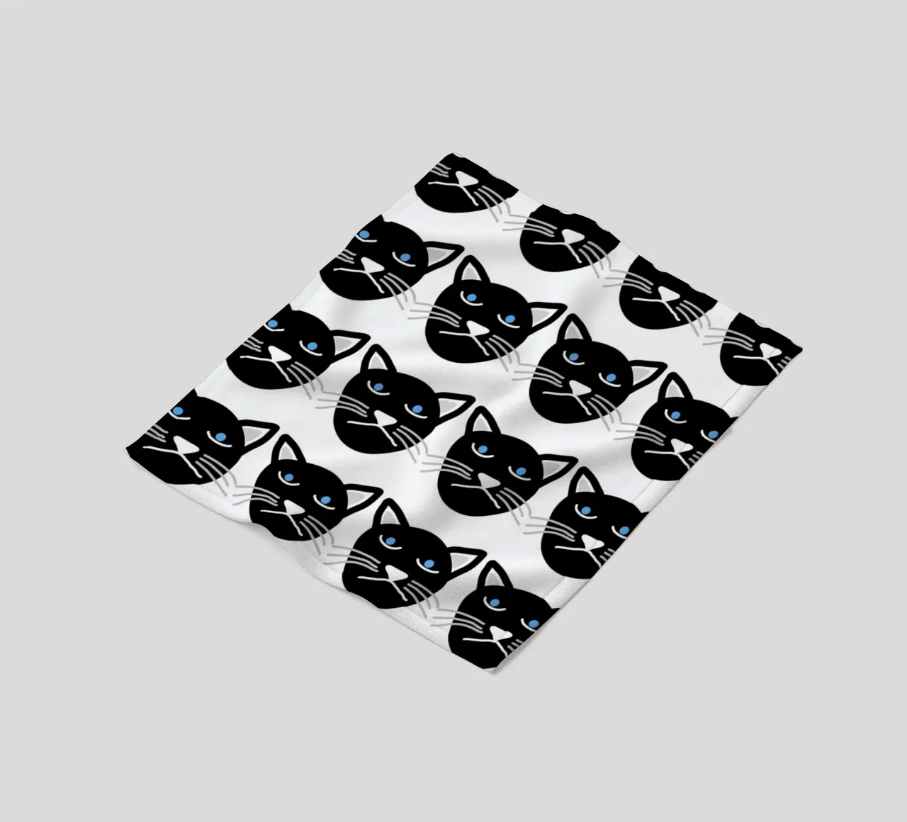 Grumpy Cat coperta in pile da Vasare Nar