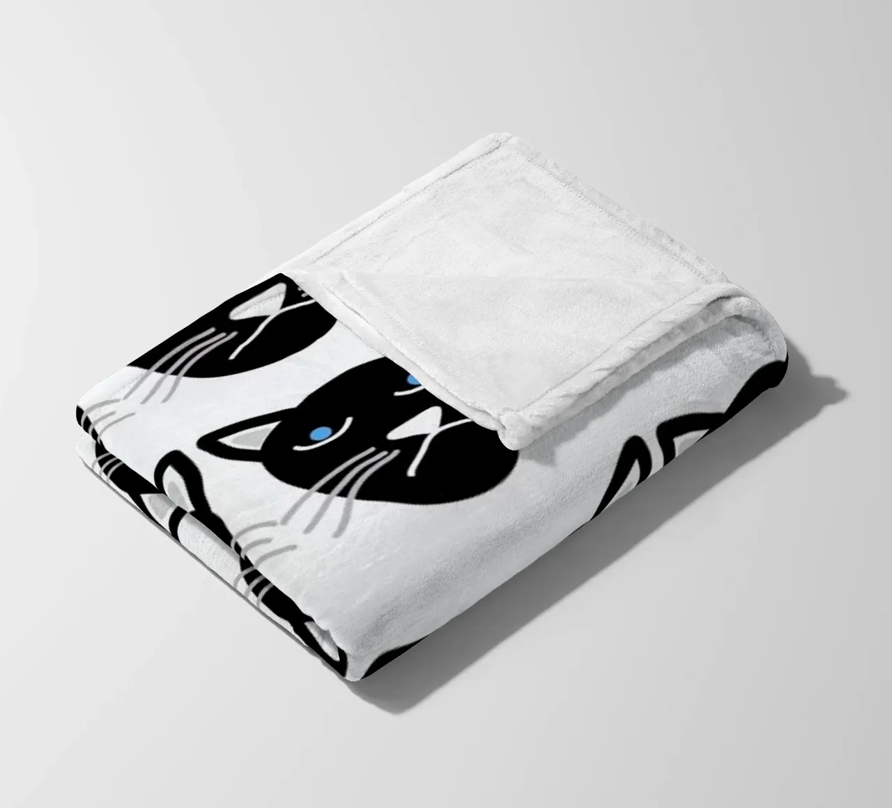 Grumpy Cat coperta in pile da Vasare Nar