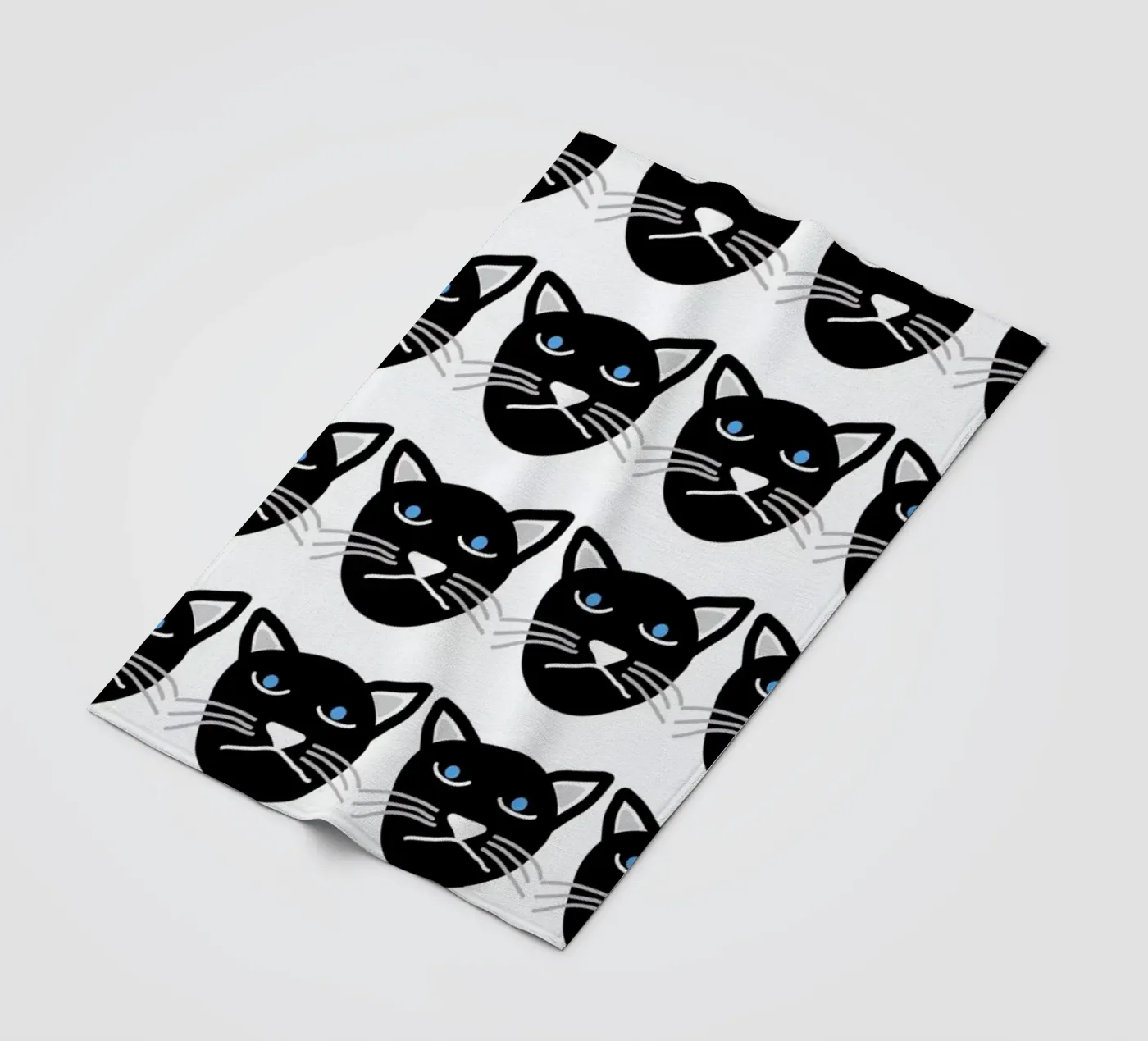 Grumpy Cat Fleecedecke von Vasare Nar