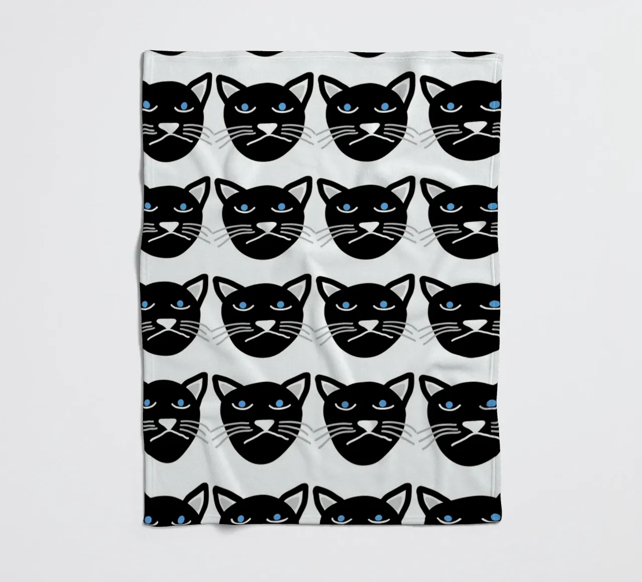 Grumpy Cat fleecedeken van Vasare Nar