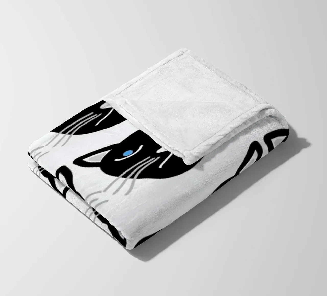 Grumpy Cat coperta in pile da Vasare Nar