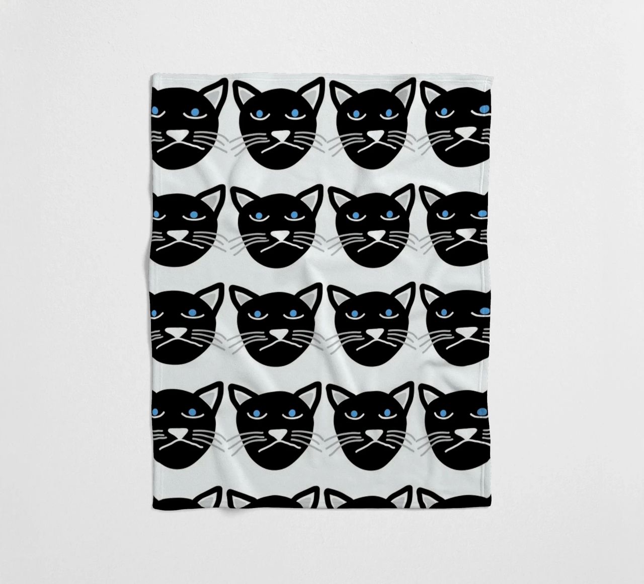 Grumpy Cat coperta in pile da Vasare Nar