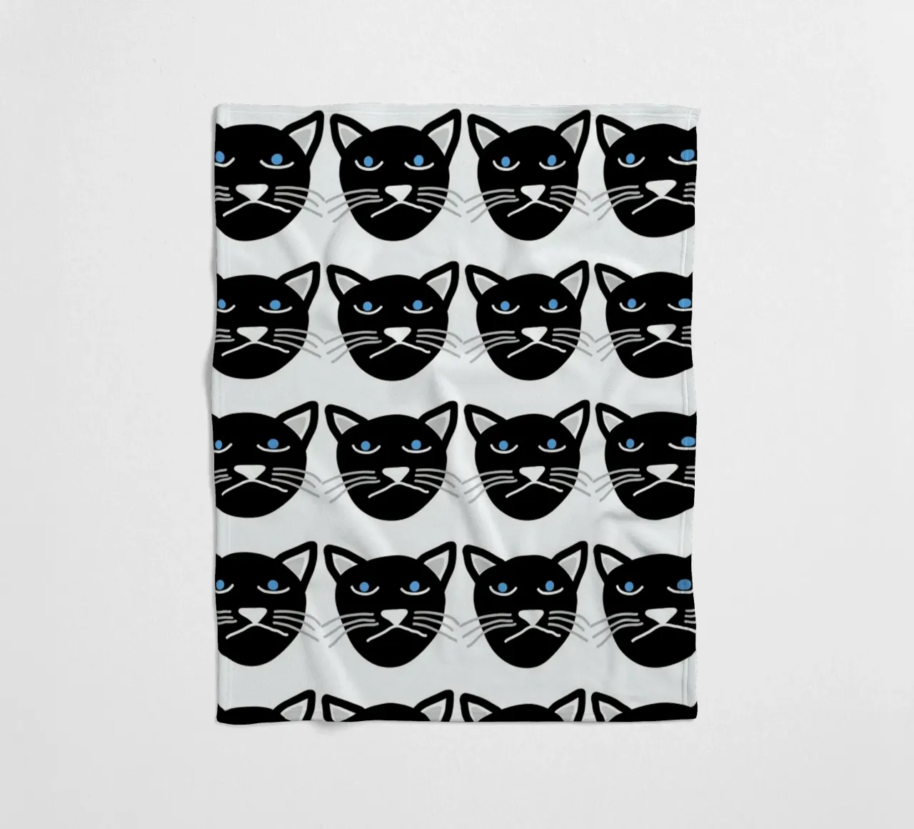 Grumpy Cat fleecedeken van Vasare Nar