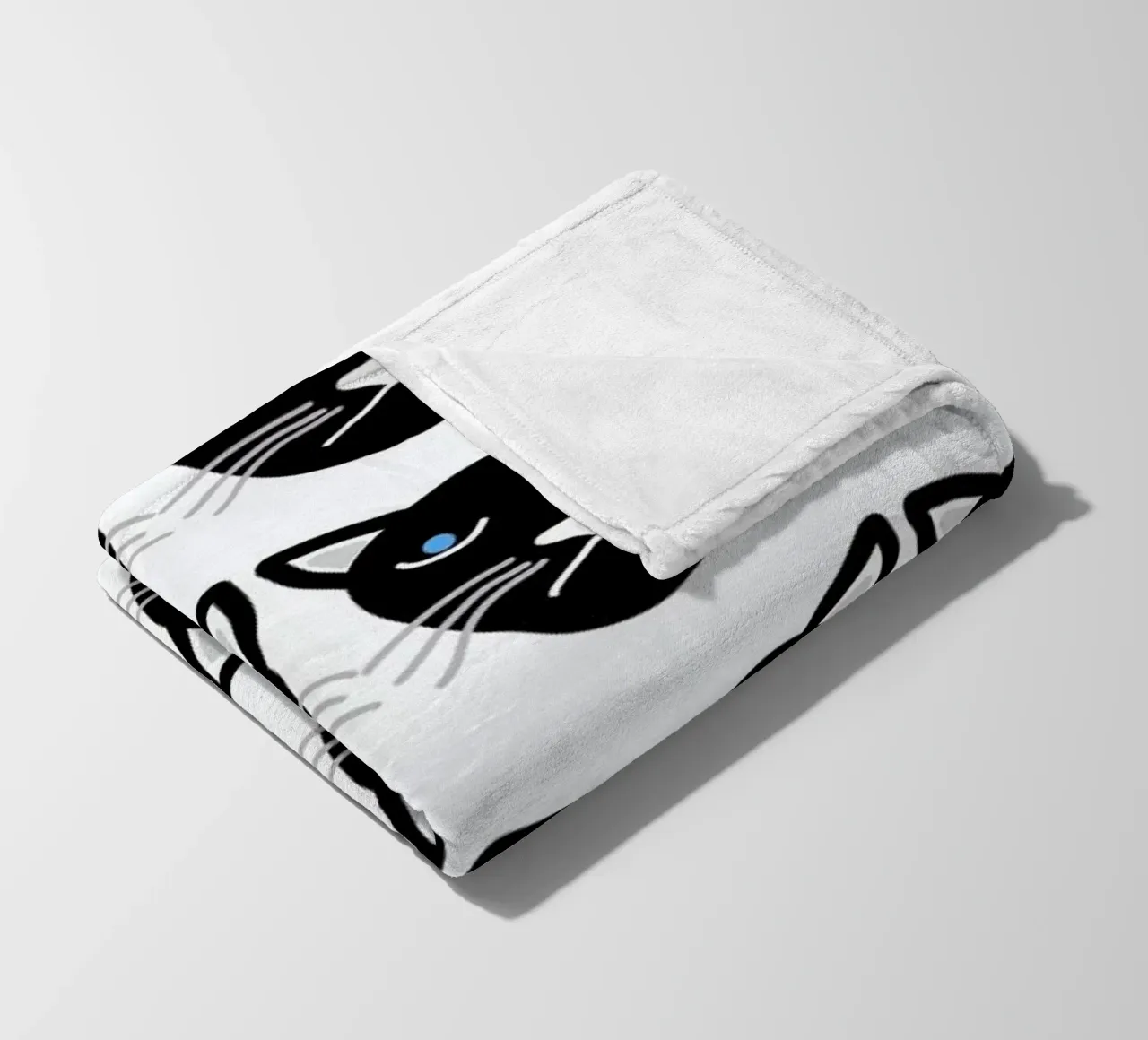 Grumpy Cat coperta in pile da Vasare Nar