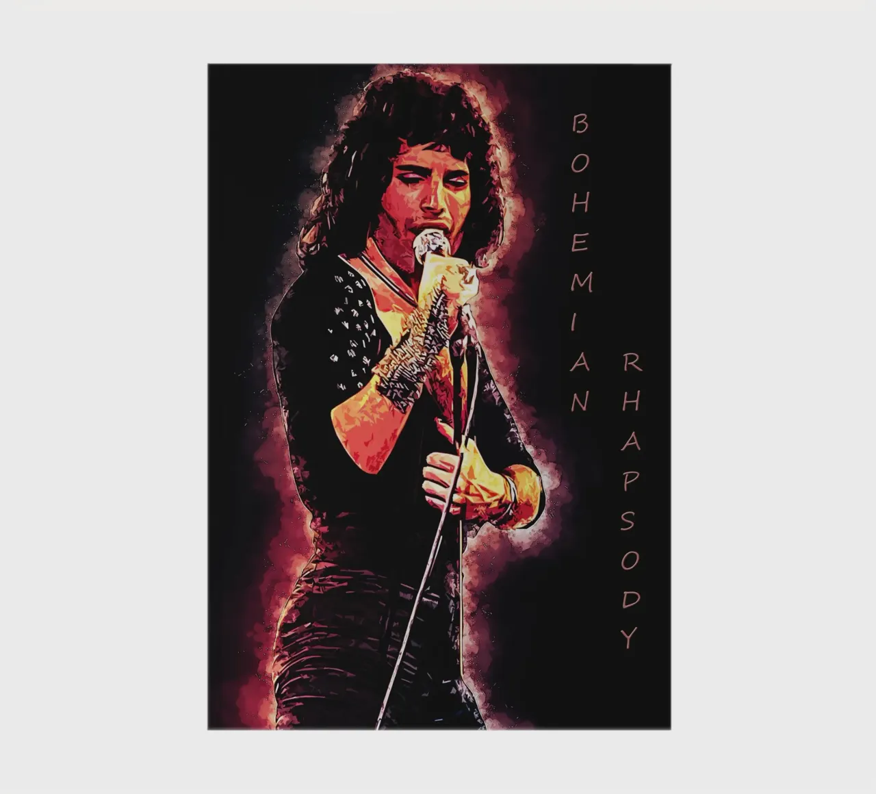 Legend of Freddie Mercury notebook by neonartroom
