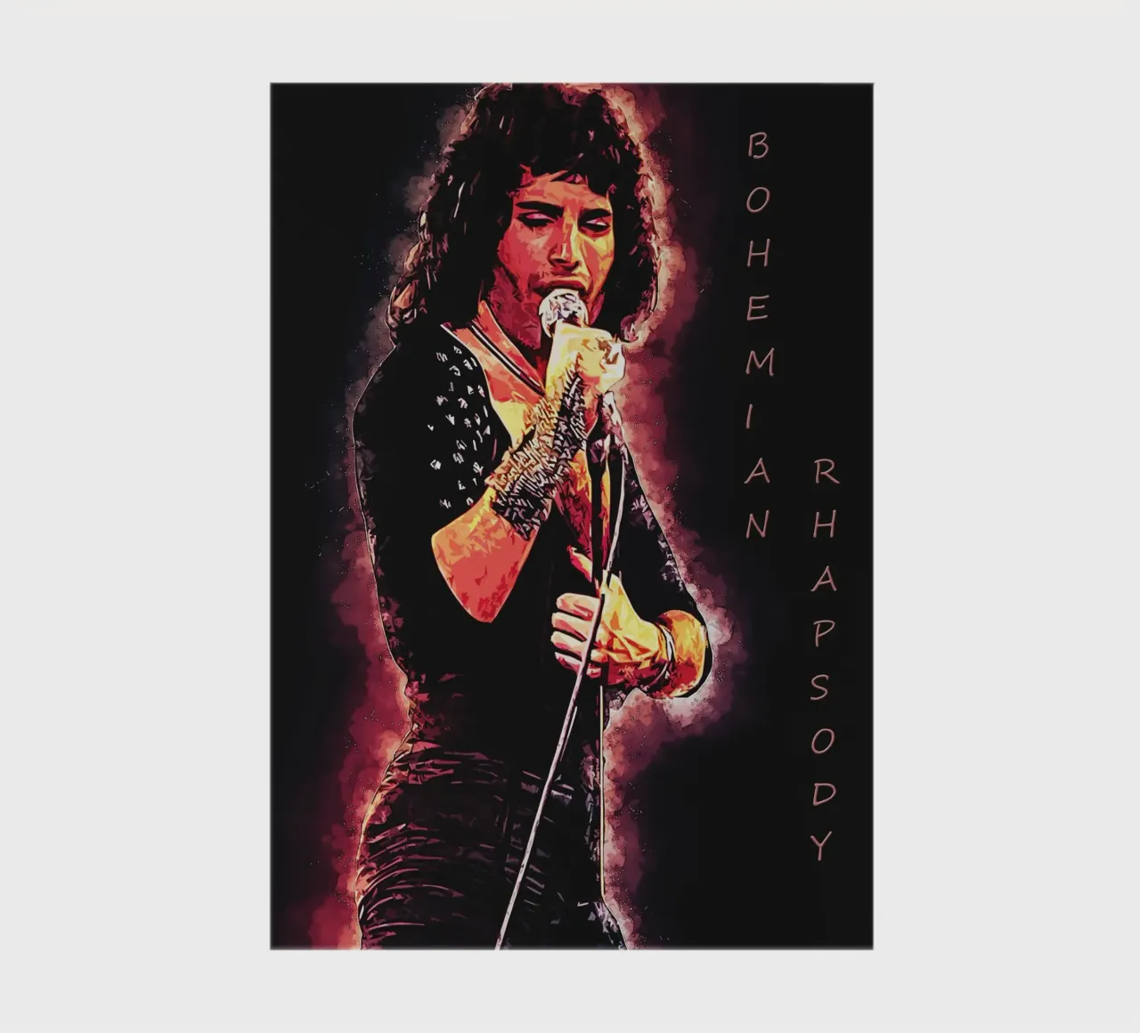 Legend of Freddie Mercury notebook by neonartroom