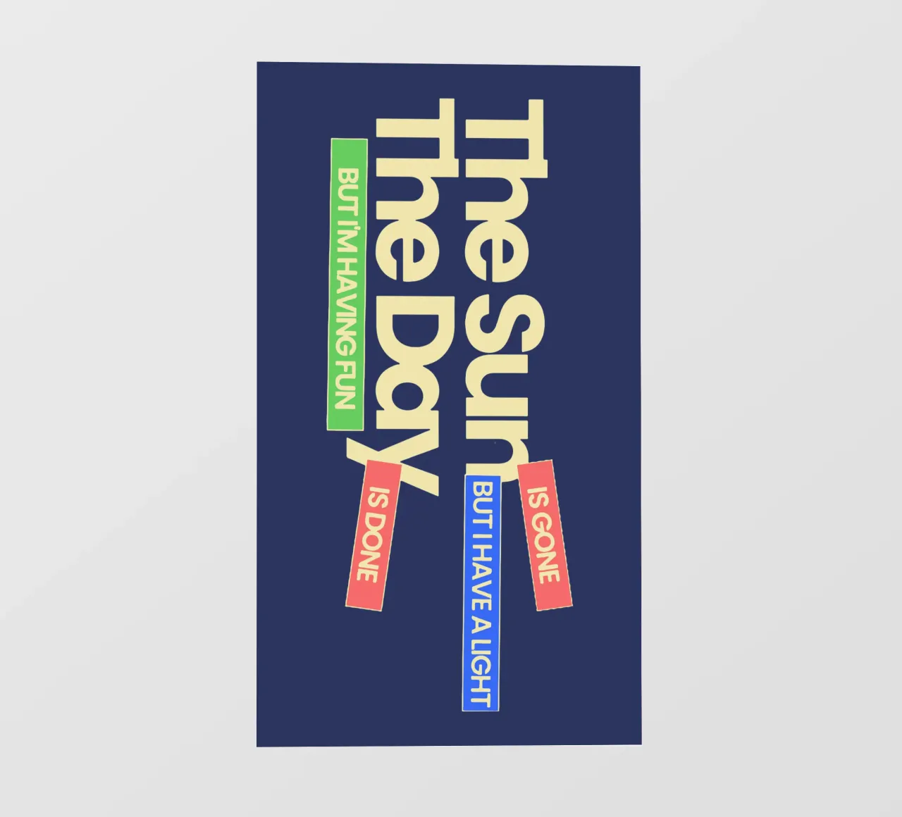 Il sole non c'è più, ma ho una luce pellicola backlit da Gunawan Rb