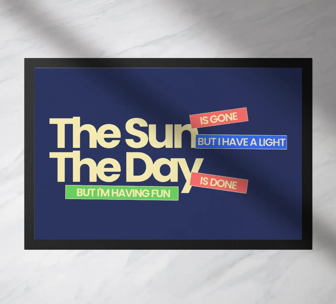 Il sole non c'è più, ma ho una luce zerbino da Gunawan Rb