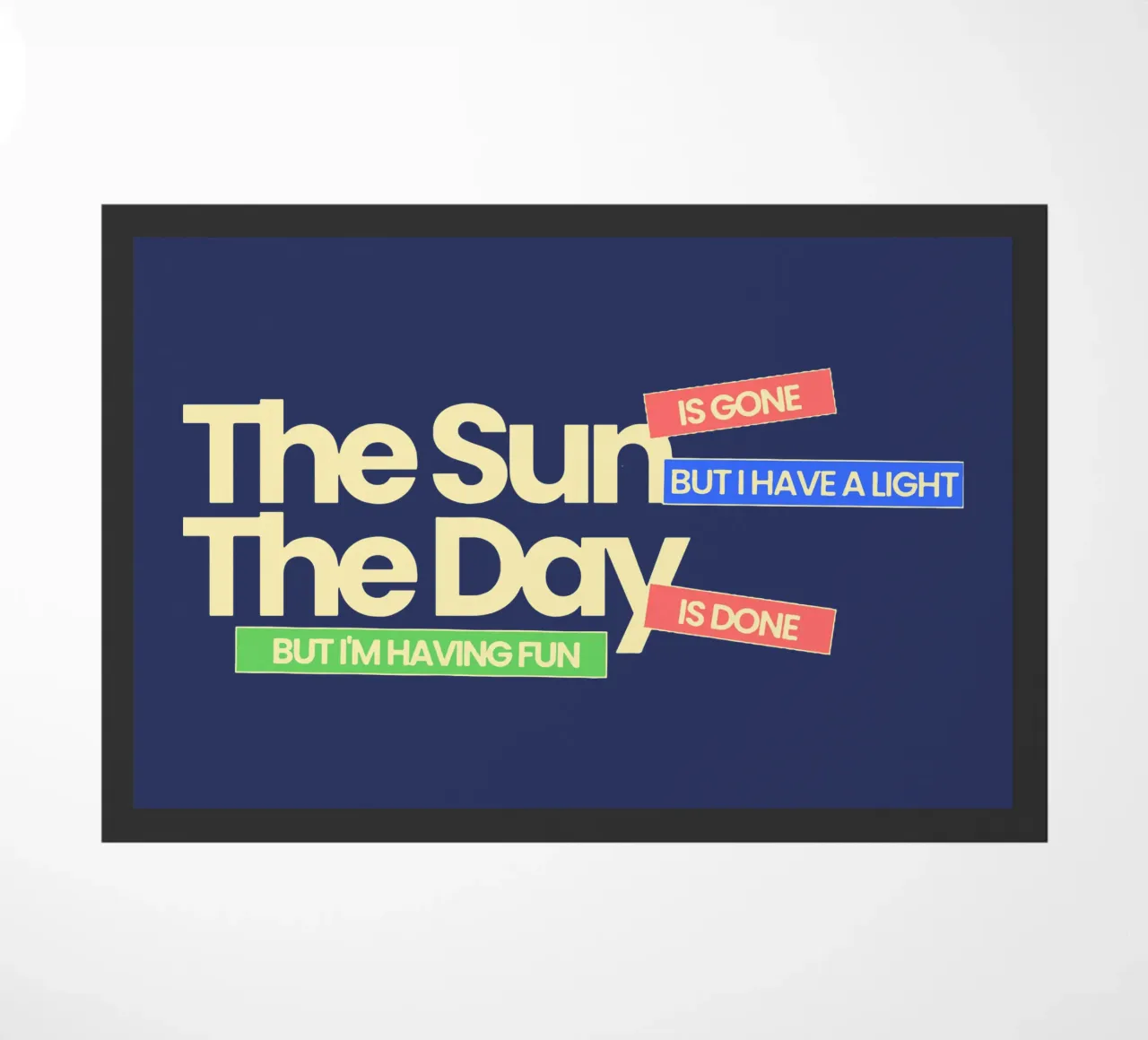 Il sole non c'è più, ma ho una luce zerbino da Gunawan Rb