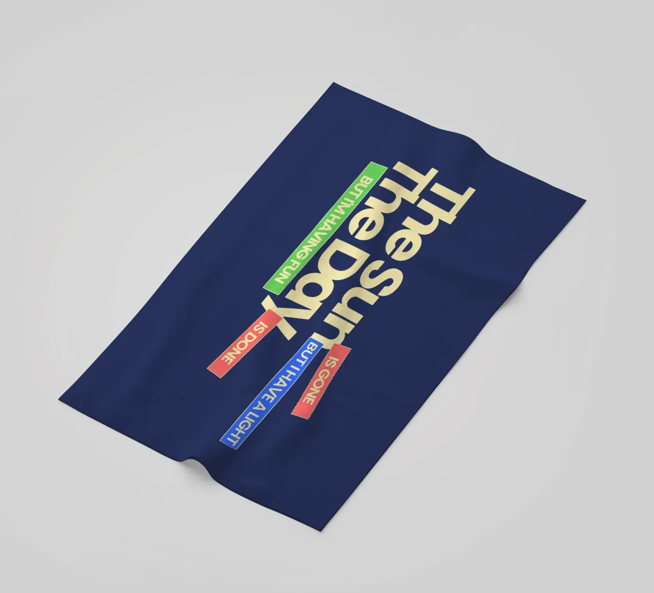 Il sole non c'è più, ma ho una luce telo mare da Gunawan Rb