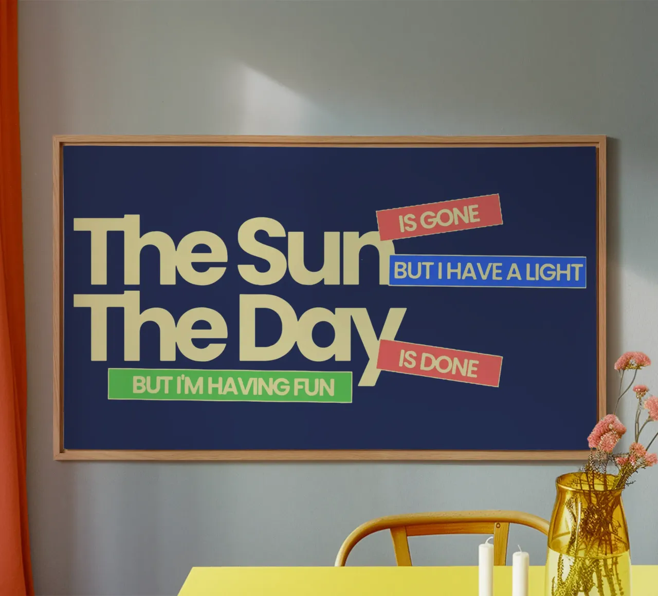 Il sole non c'è più, ma ho una luce alluminio dibond da Gunawan Rb