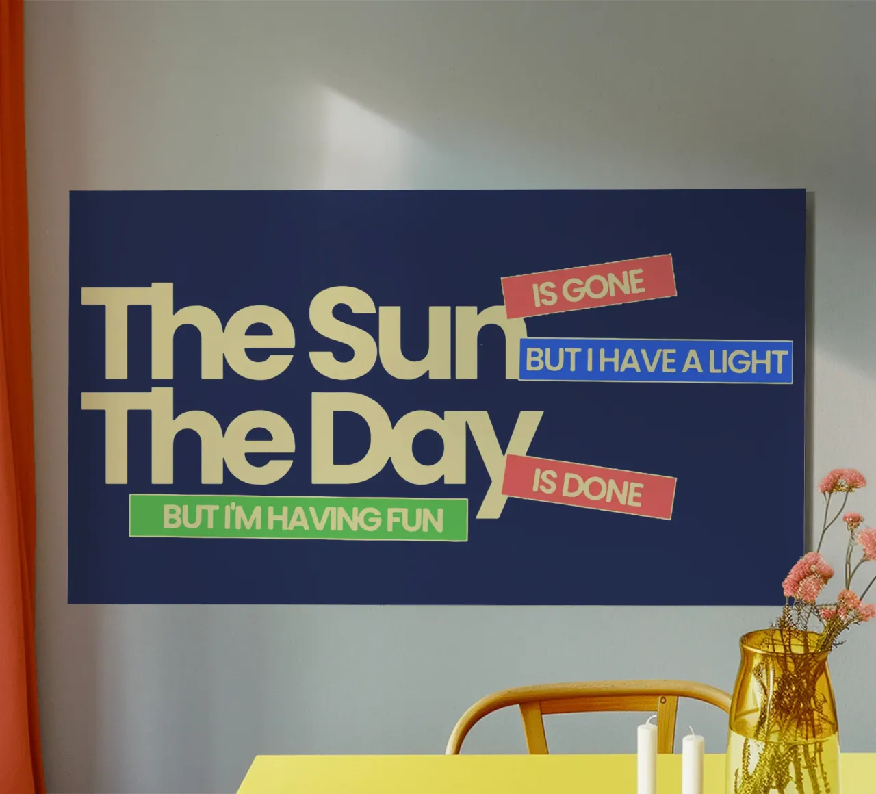 Il sole non c'è più, ma ho una luce alluminio dibond da Gunawan Rb