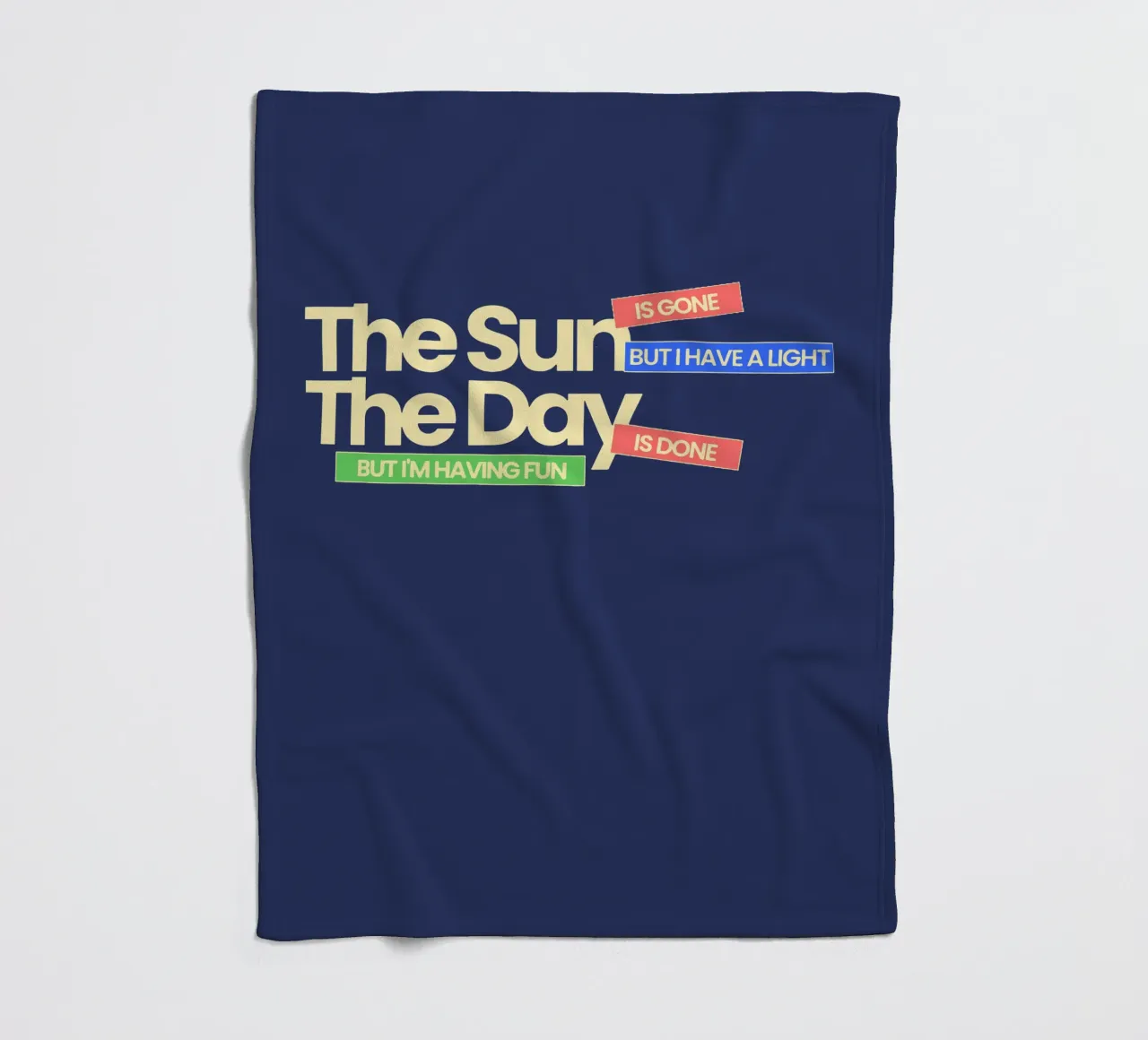 Il sole non c'è più, ma ho una luce coperta in pile da Gunawan Rb