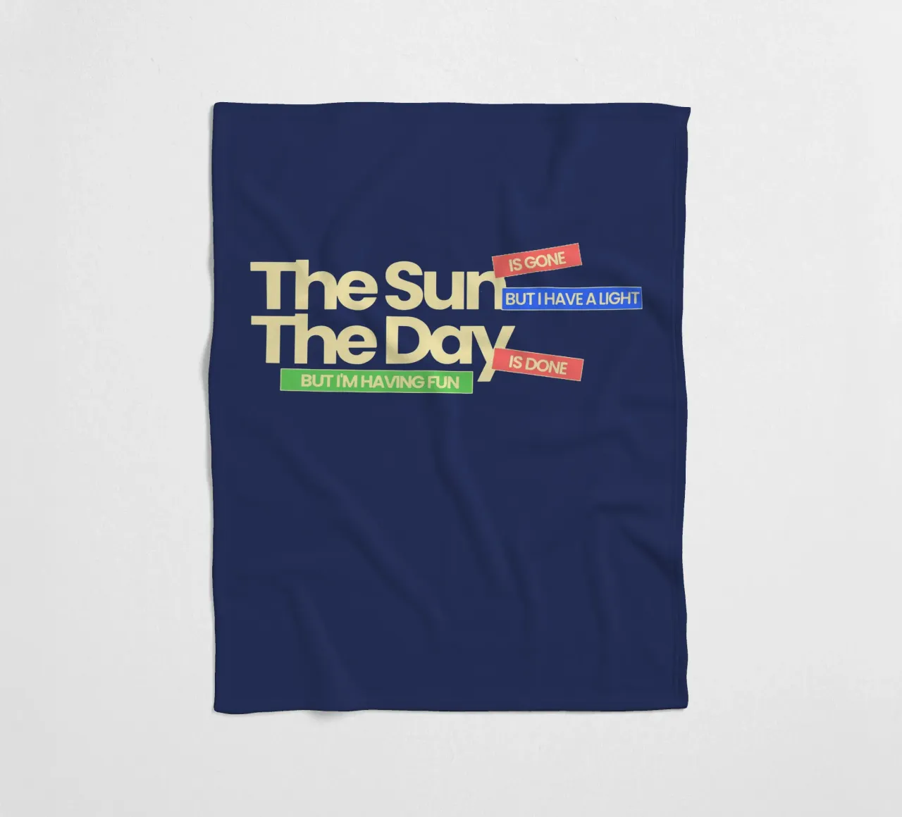 Il sole non c'è più, ma ho una luce coperta in pile da Gunawan Rb