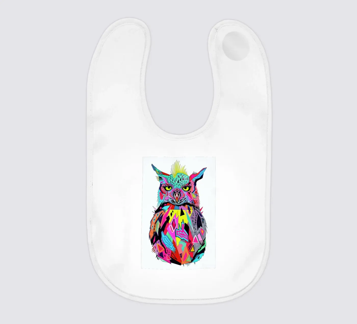 Abstract Owl Babylätzchen von Pixie Cold