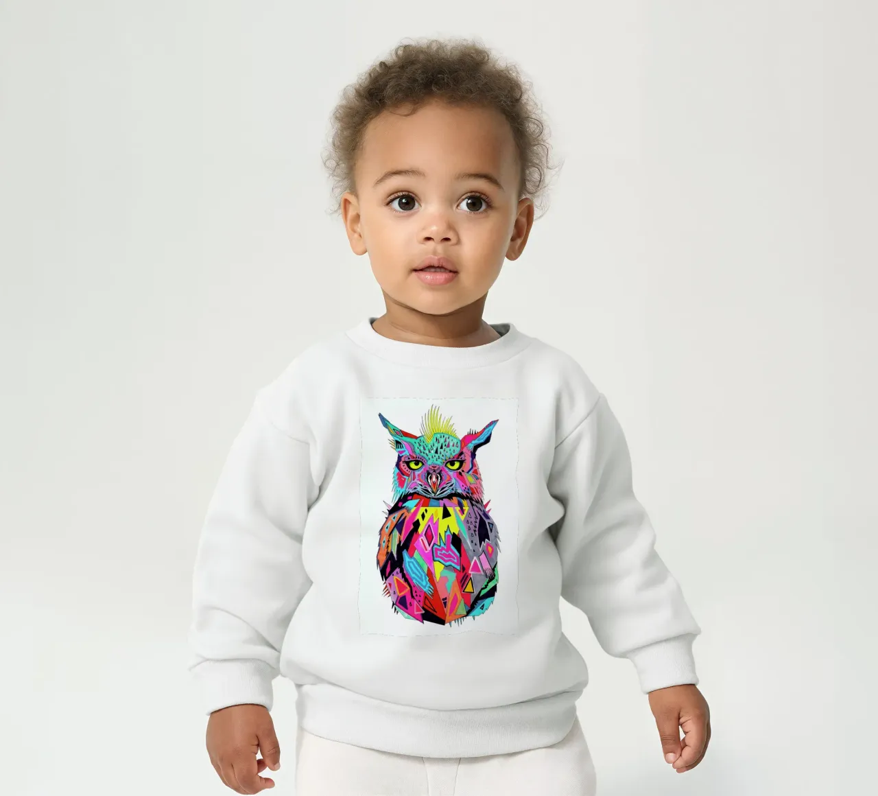 Abstract Owl felpa neonato da Pixie Cold