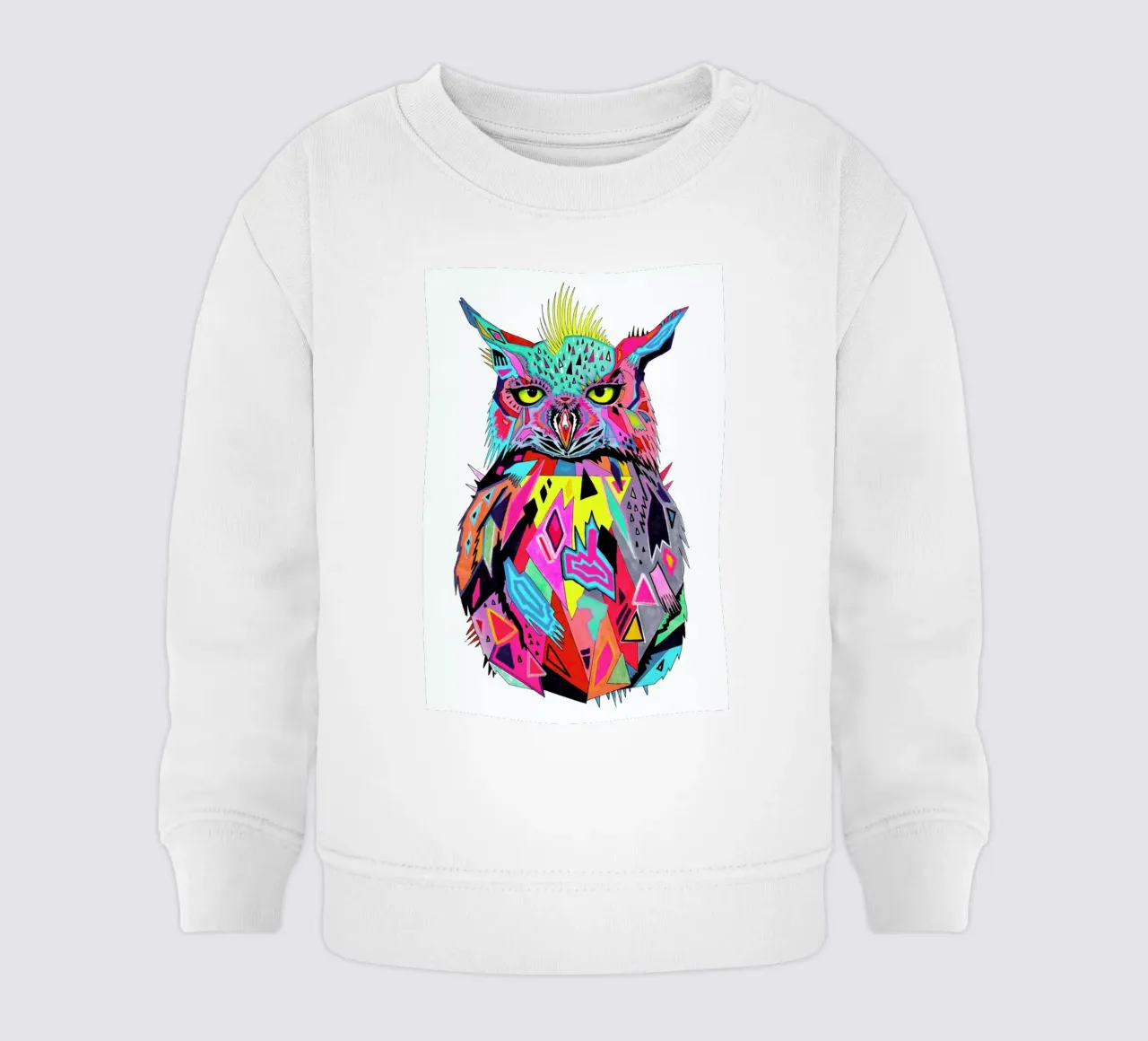 Abstract Owl felpa neonato da Pixie Cold