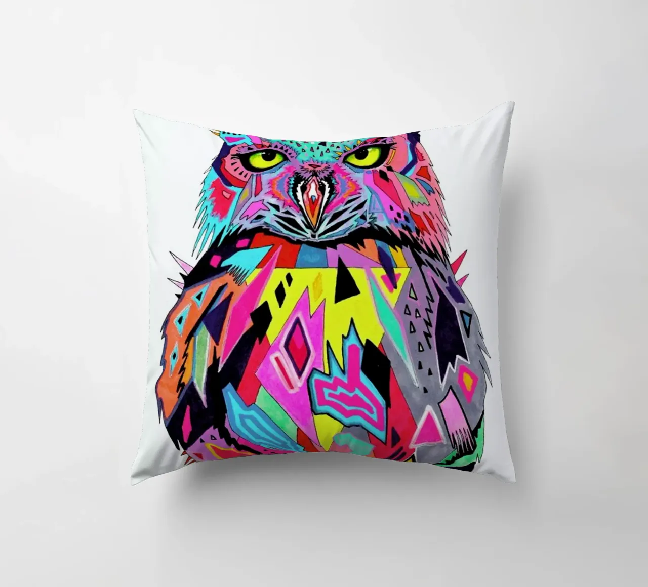 Abstract Owl cuscino da Pixie Cold