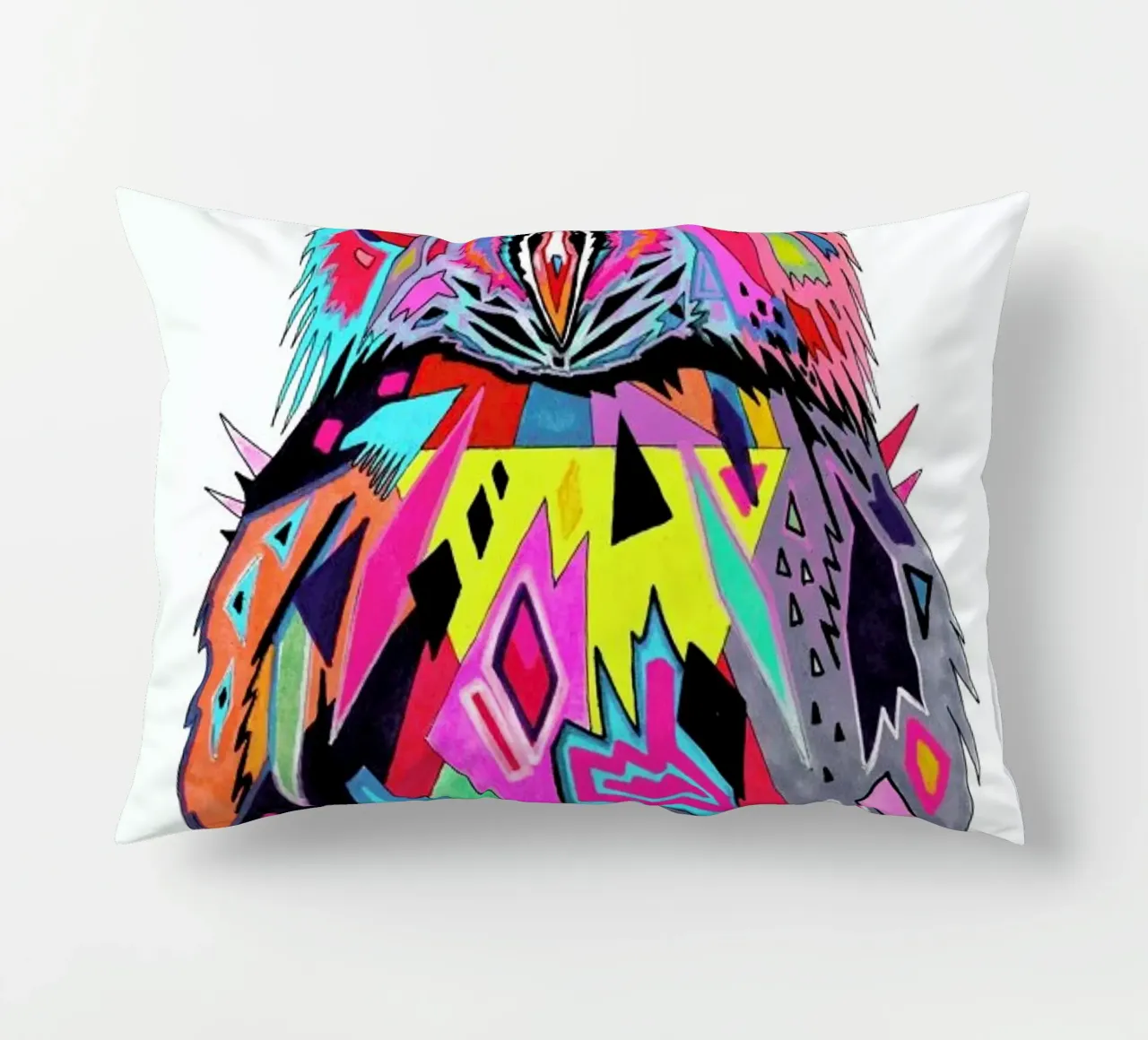Abstract Owl cuscino da Pixie Cold