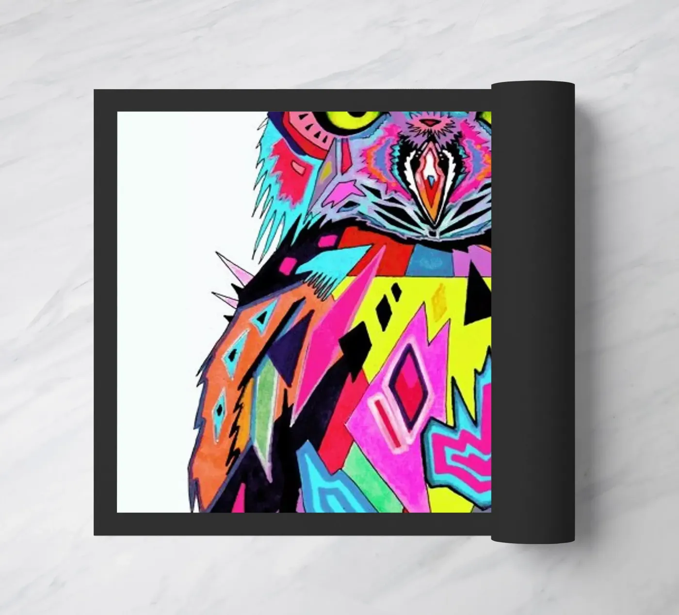 Abstract Owl zerbino da Pixie Cold
