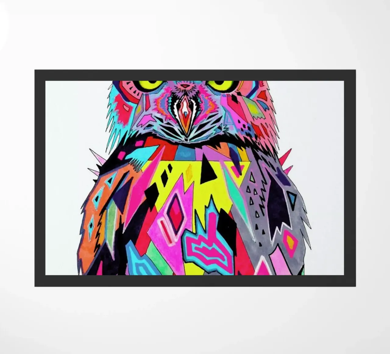 Abstract Owl zerbino da Pixie Cold