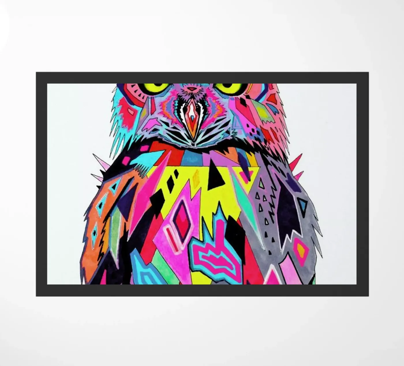 Abstract Owl zerbino da Pixie Cold