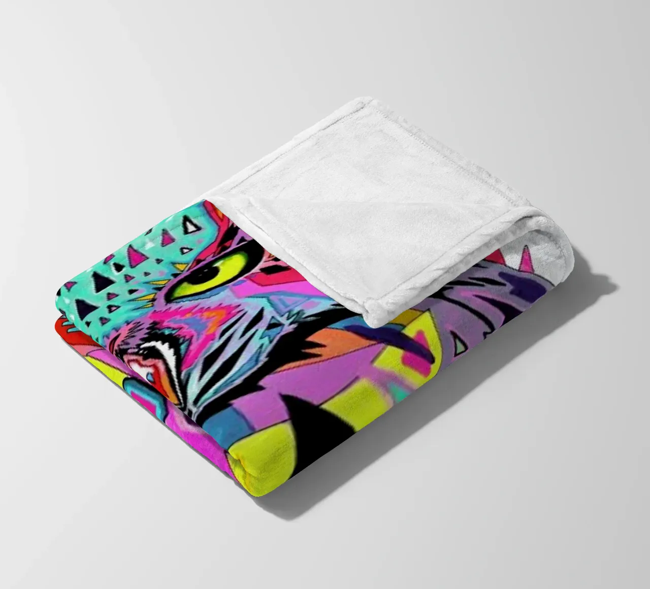 Abstract Owl coperta in pile da Pixie Cold