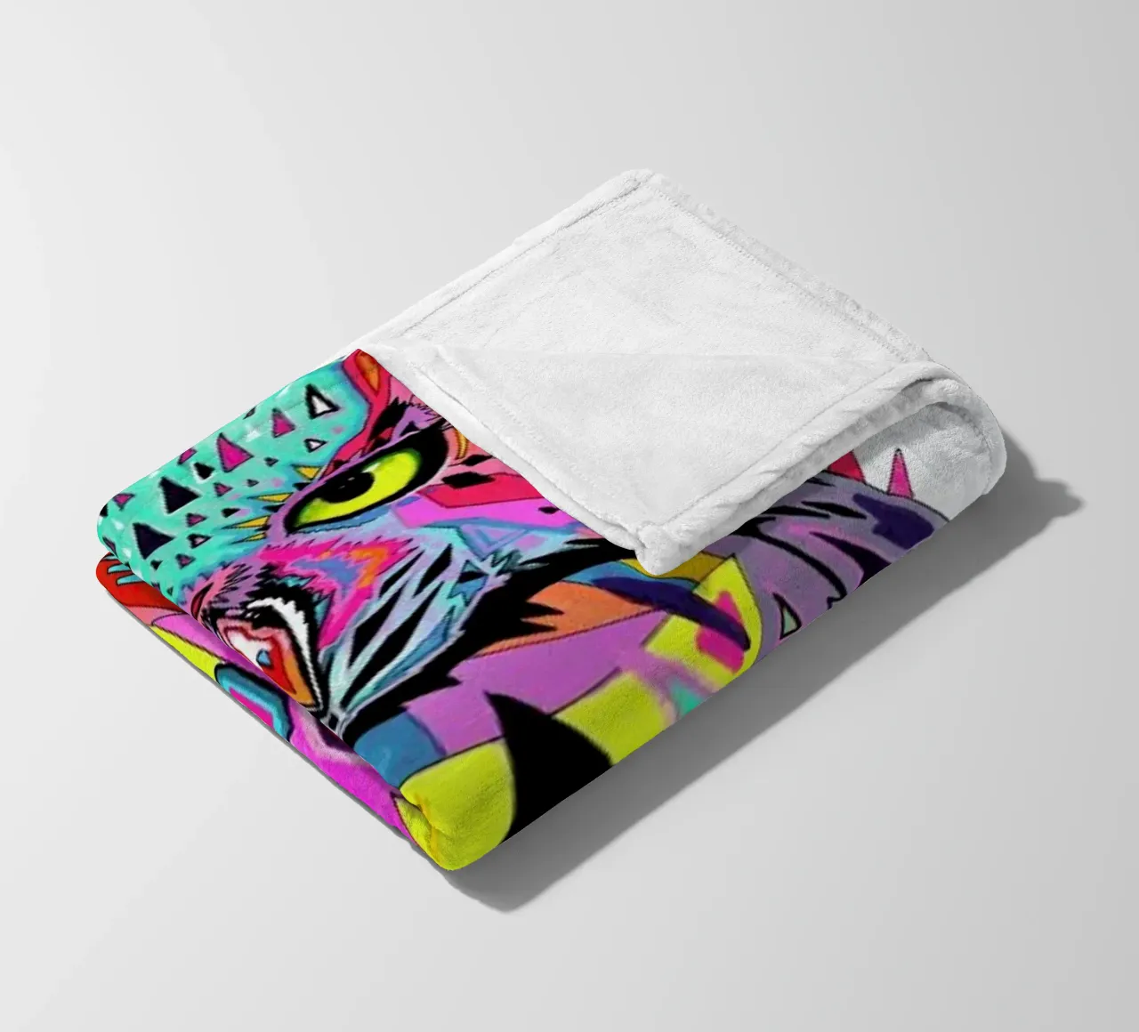 Abstract Owl coperta in pile da Pixie Cold